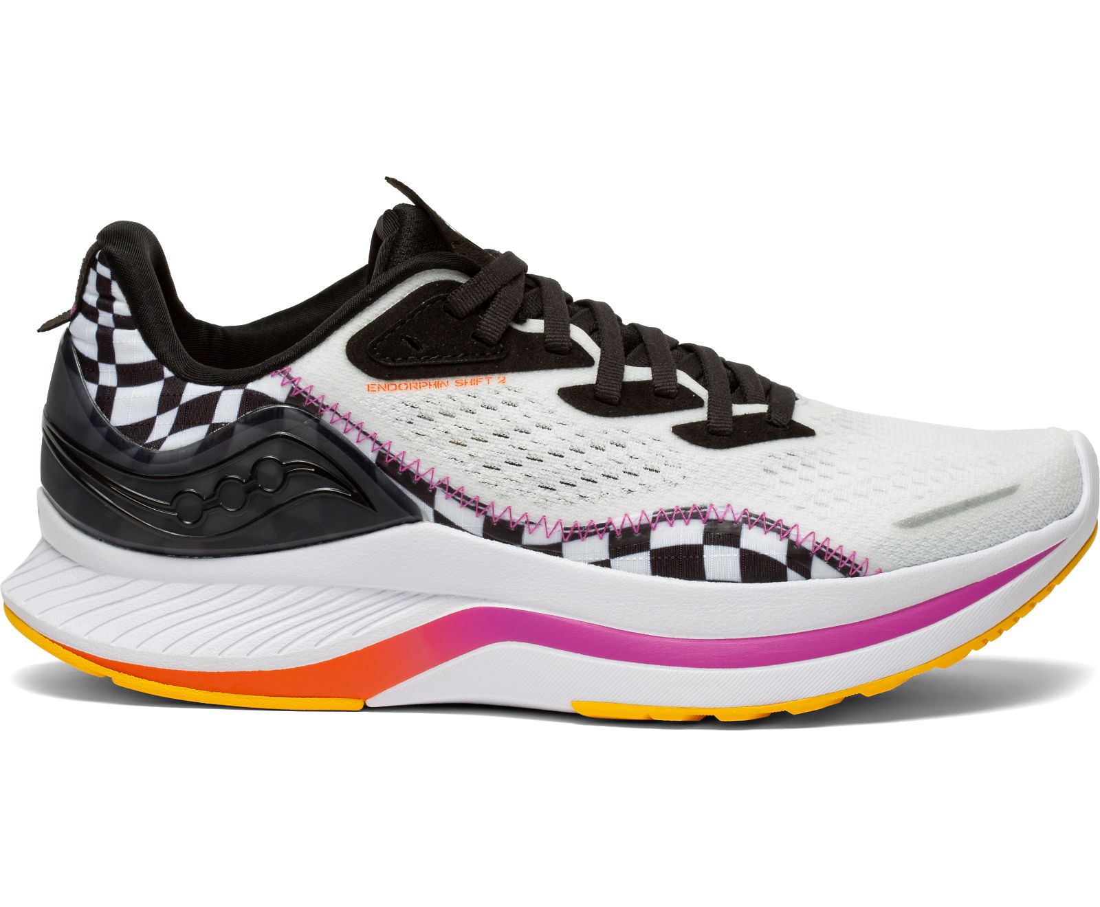 Tenis Para Correr Saucony Endorphin Shift 2 Mujer Blancos Negros | México 116SGLO